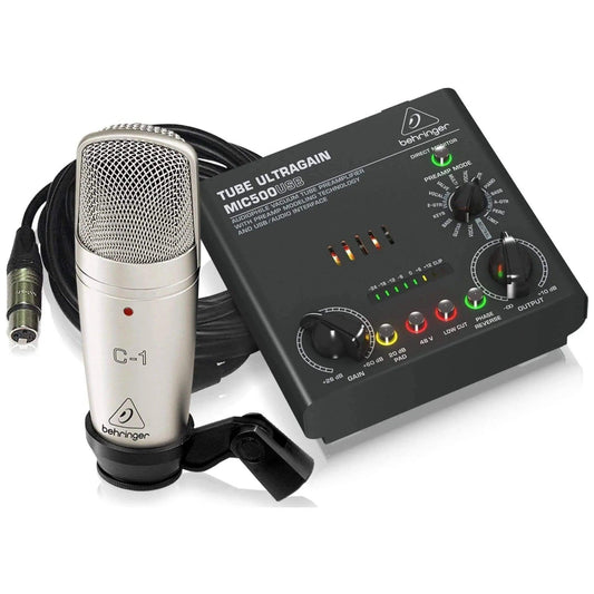 Behringer Voice Studio Recording Bundle