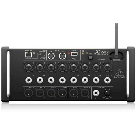 Behringer X Air XR16 16-channel Tablet-controlled Digital Mixer
