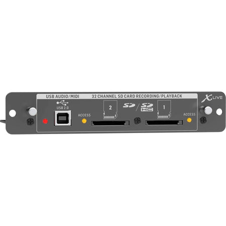 Behringer X-LIVE X32 Expansion Card for 32-channel SD/SDHC card