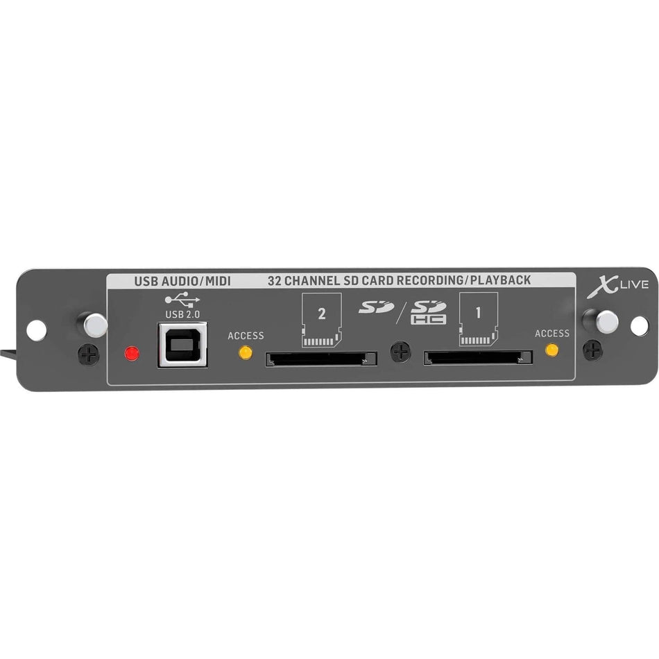 Behringer X-LIVE X32 Expansion Card for 32-channel SD/SDHC card