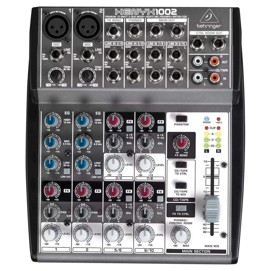 Behringer Xenyx 1002 Analog Mixer