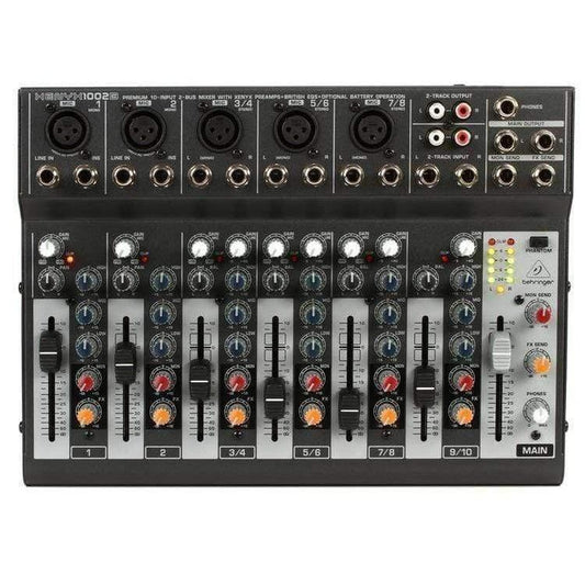 Behringer Xenyx 1002B Analog Mixer