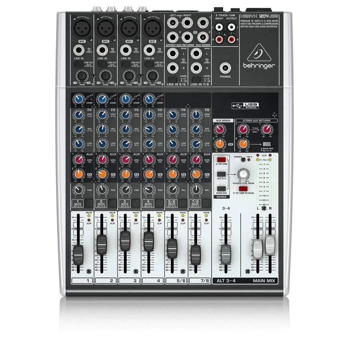 Behringer Xenyx 1204USB Analog Mixer