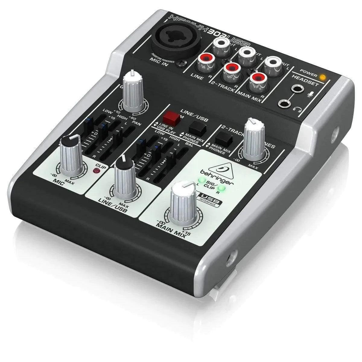 Behringer Xenyx 302USB Analog Mixer