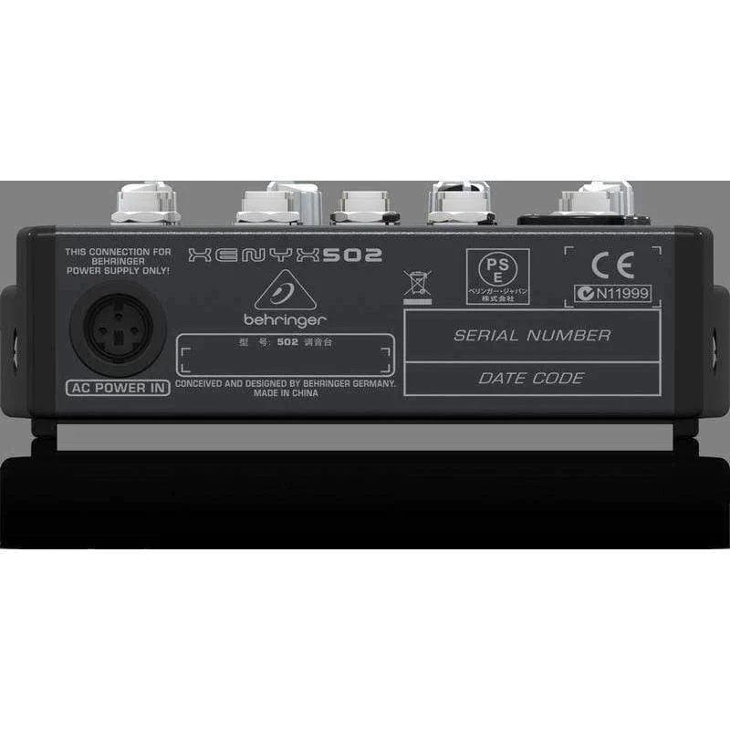 Behringer Xenyx 502 Analog Mixer (Discontinued)