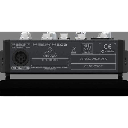 Behringer Xenyx 502 Analog Mixer (Discontinued)