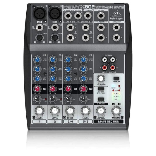 Behringer Xenyx 802 Analog Mixer (Discontinued)