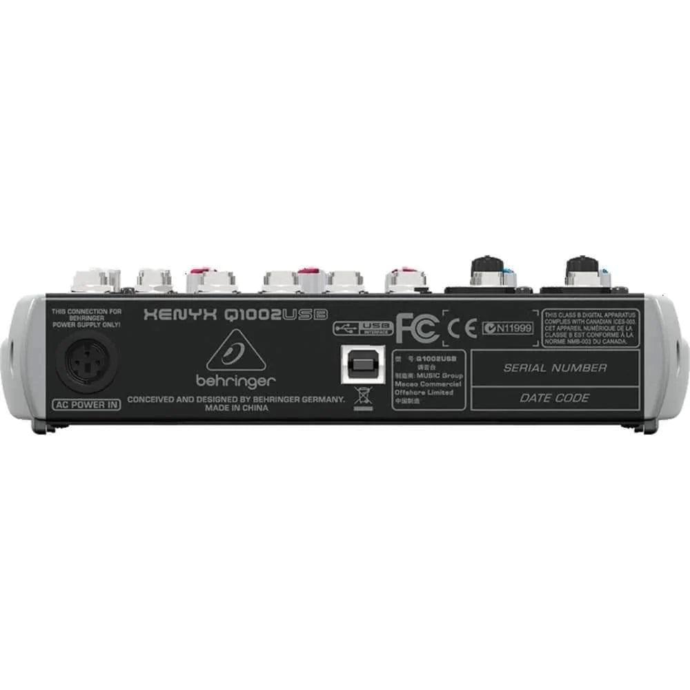 Behringer Xenyx Q1002USB Audio Mixer