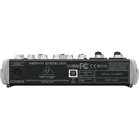 Behringer Xenyx Q1002USB Audio Mixer