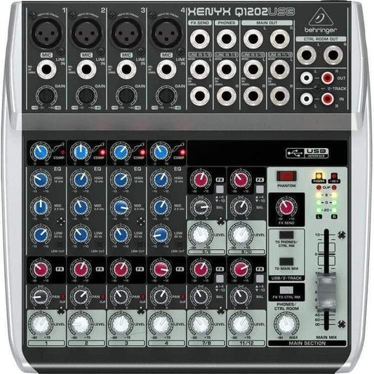 Behringer Xenyx Q1202USB Analog Mixer