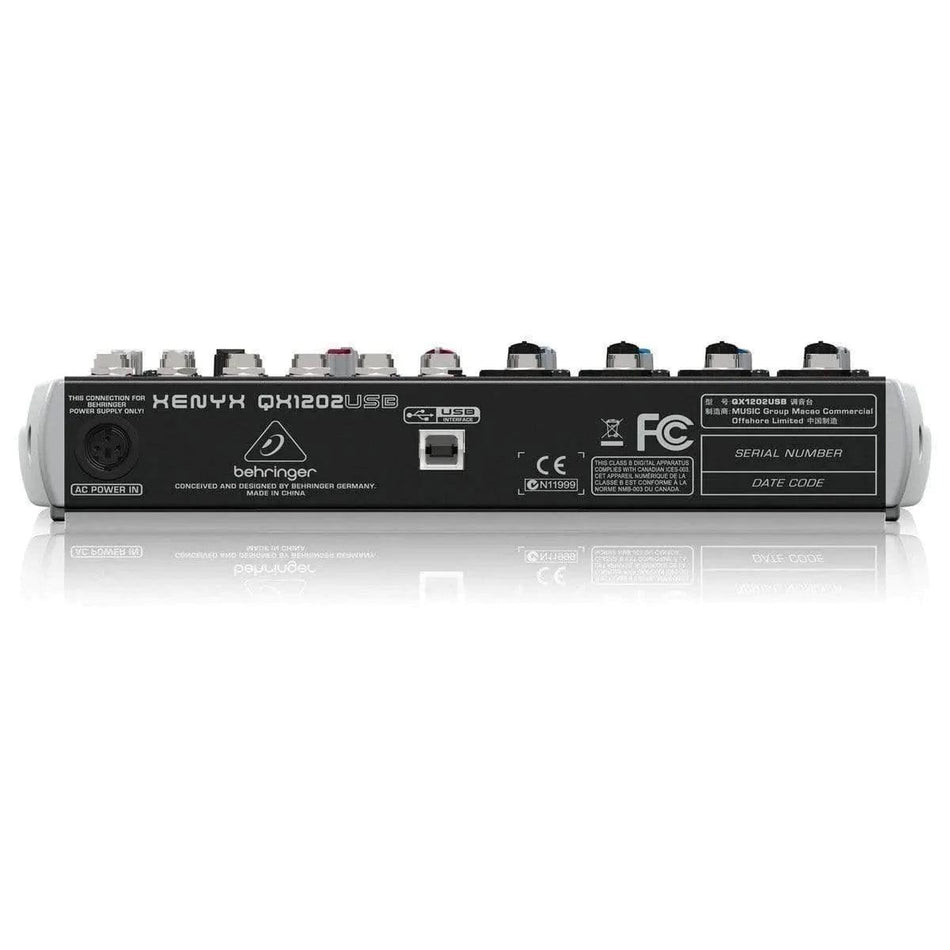 Behringer Xenyx Q1202USB Analog Mixer