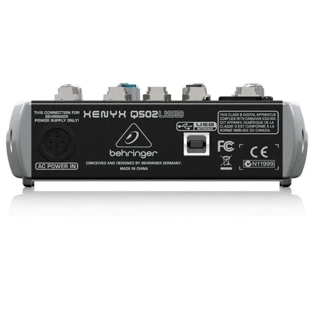 Behringer Xenyx Q502USB Analog Mixer