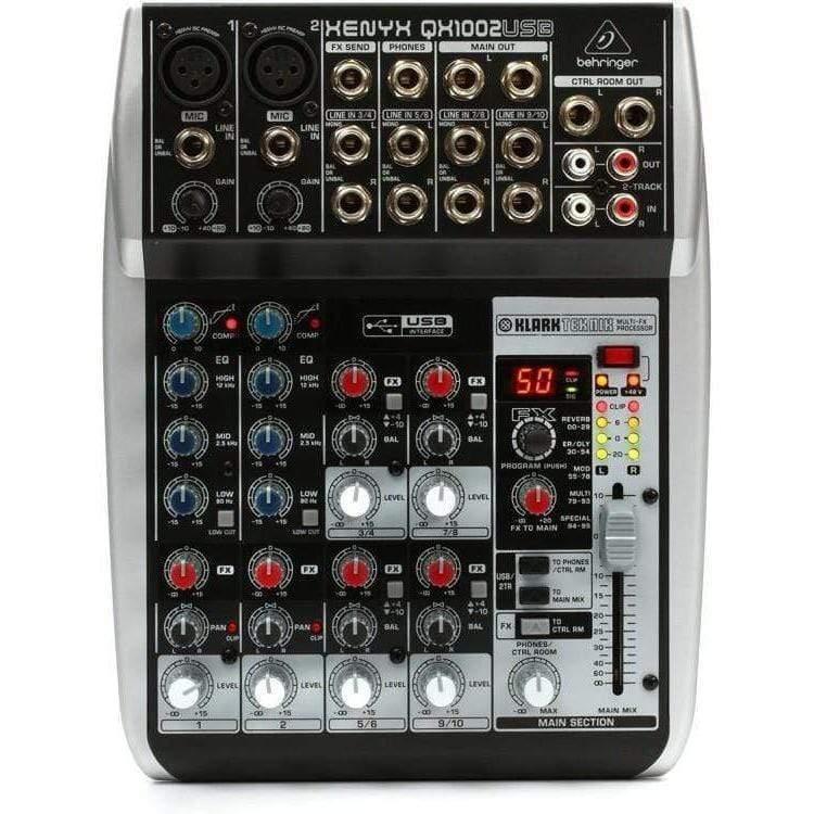 Behringer Xenyx QX1002USB Analog Mixer (Discontinued)
