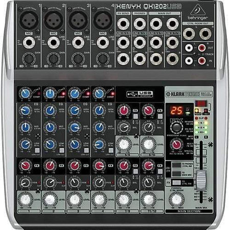 Behringer Xenyx QX1202USB Analog Mixer (Discontinued)