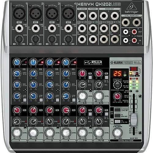 Behringer Xenyx QX1202USB Analog Mixer (Discontinued)