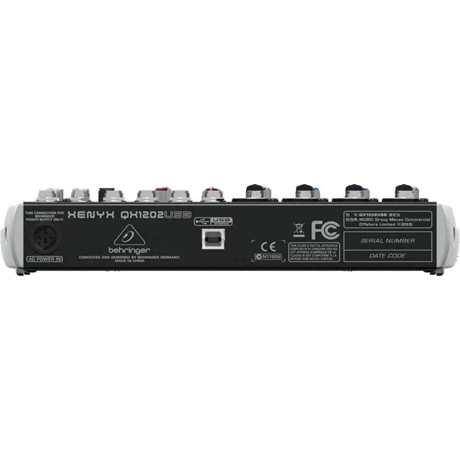 Behringer Xenyx QX1202USB Analog Mixer (Discontinued)