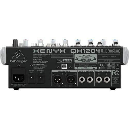 Behringer Xenyx QX1204USB Analog Mixer