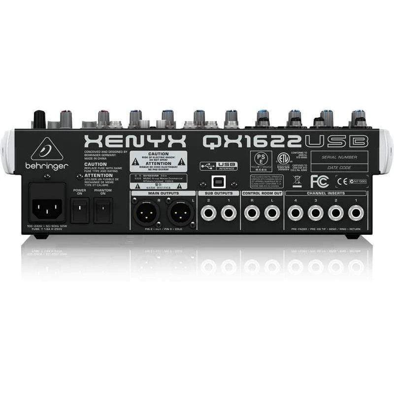 Behringer Xenyx QX1622USB Analog Mixer
