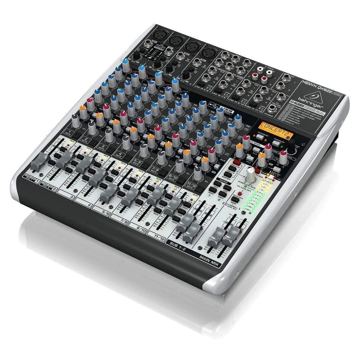 Behringer Xenyx QX1622USB Analog Mixer
