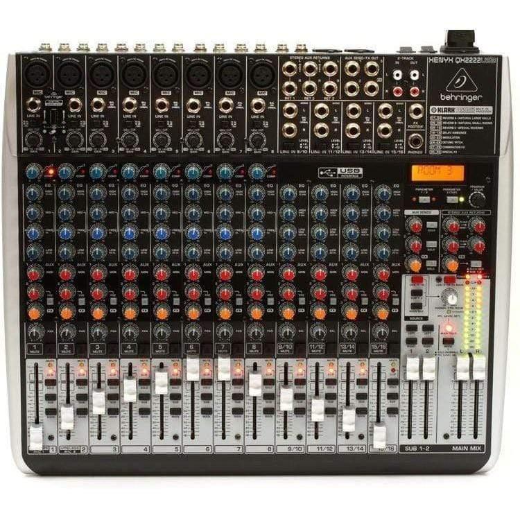 Behringer Xenyx QX2222USB Audio Mixer