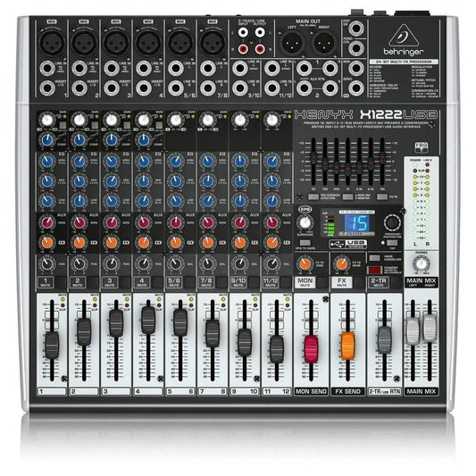 Behringer Xenyx X1222USB Analog Mixer