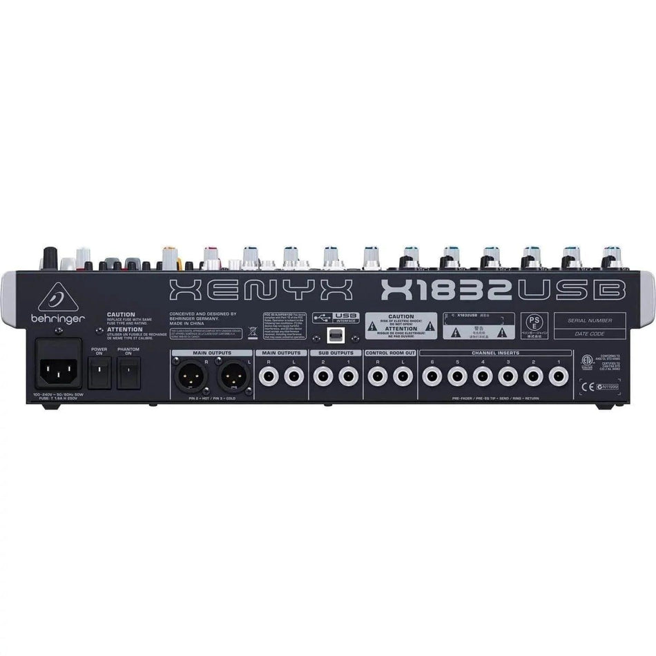 Behringer Xenyx X1832USB Analog Mixer