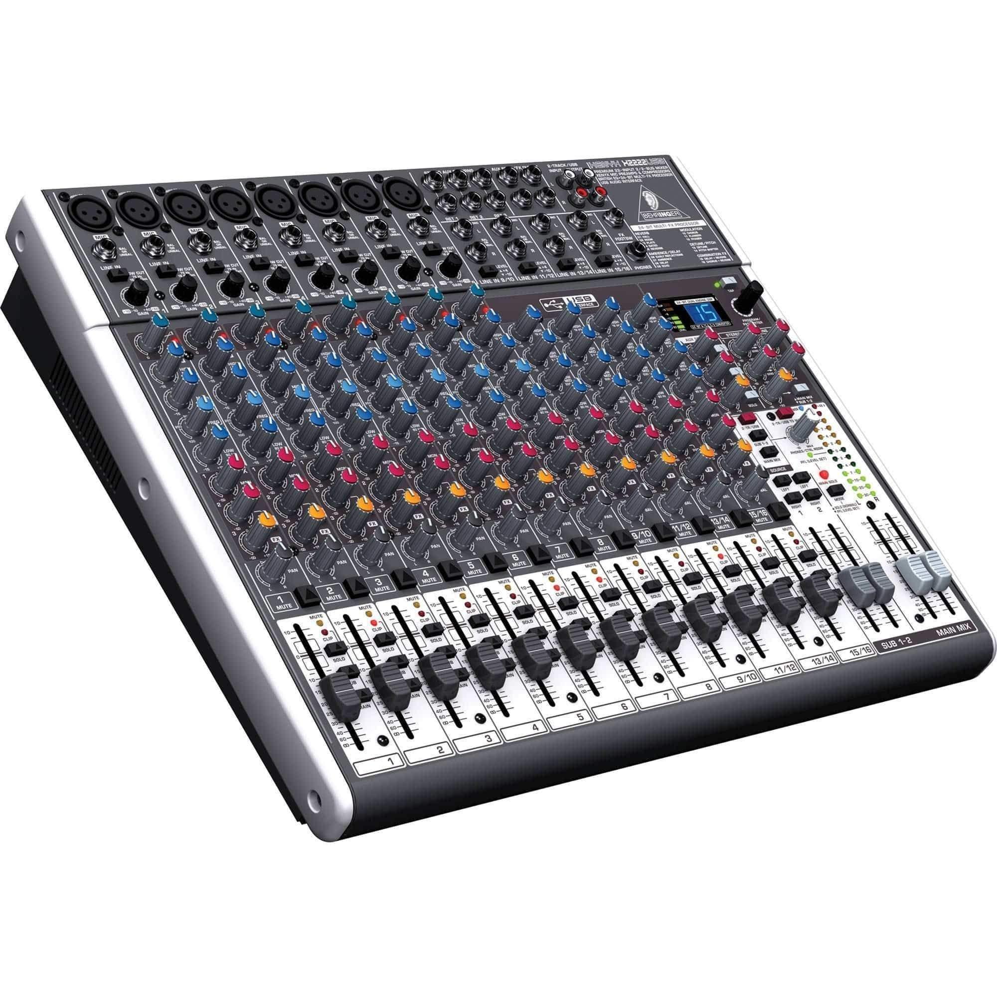 Behringer Xenyx X2222USB Analog Mixer