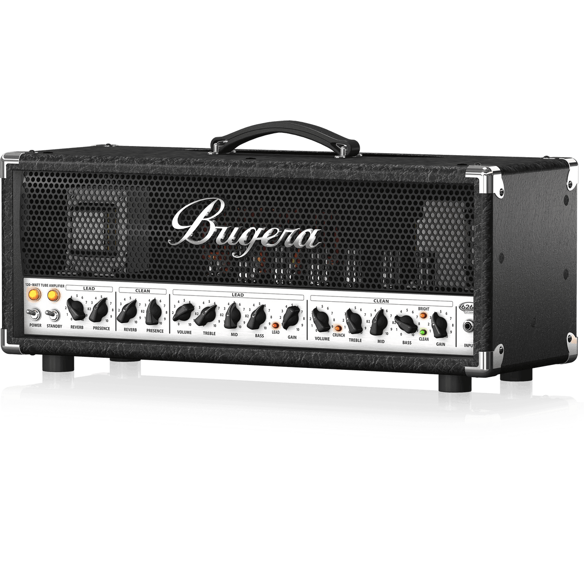Bugera 6262 INFINIUM Ultimate Rock Tone 120W 2-Channel Tube Amplifier Head