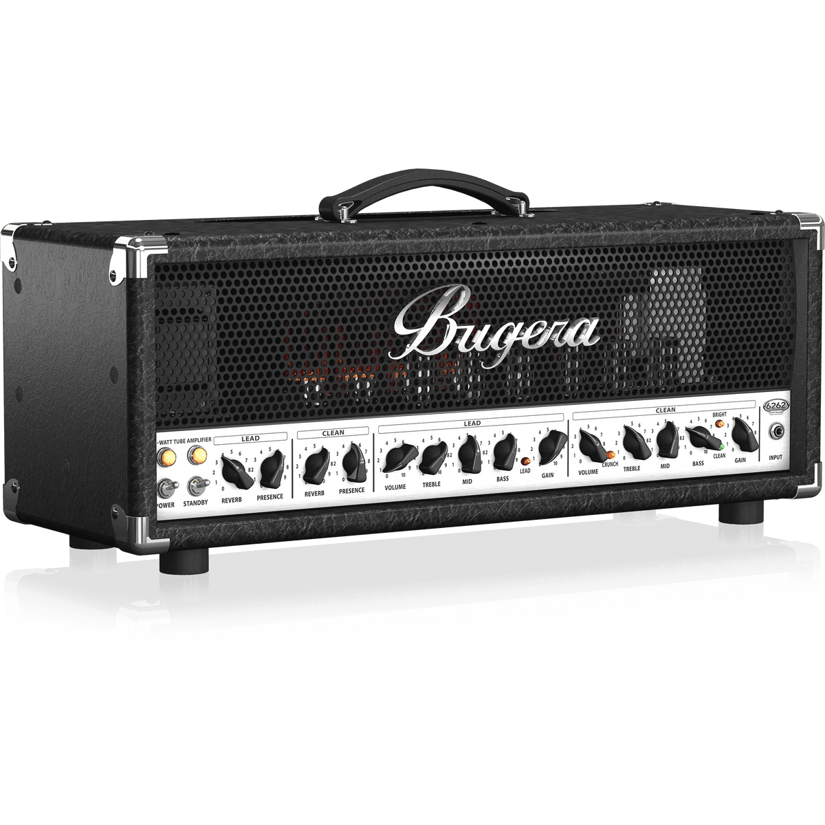 Bugera 6262 INFINIUM Ultimate Rock Tone 120W 2-Channel Tube Amplifier Head