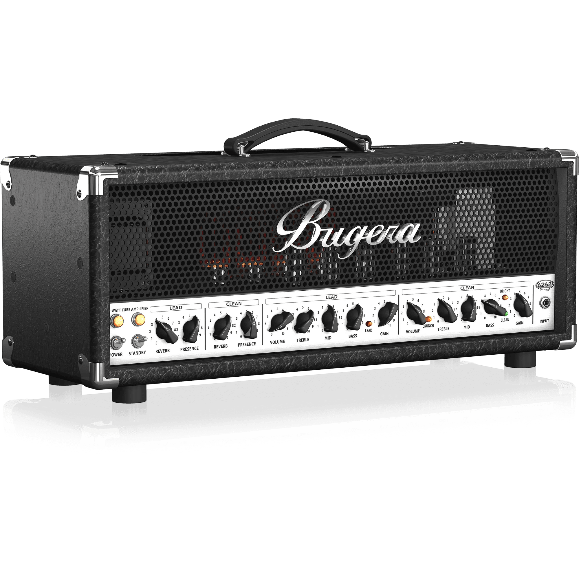 Bugera 6262 INFINIUM Ultimate Rock Tone 120W 2-Channel Tube Amplifier Head