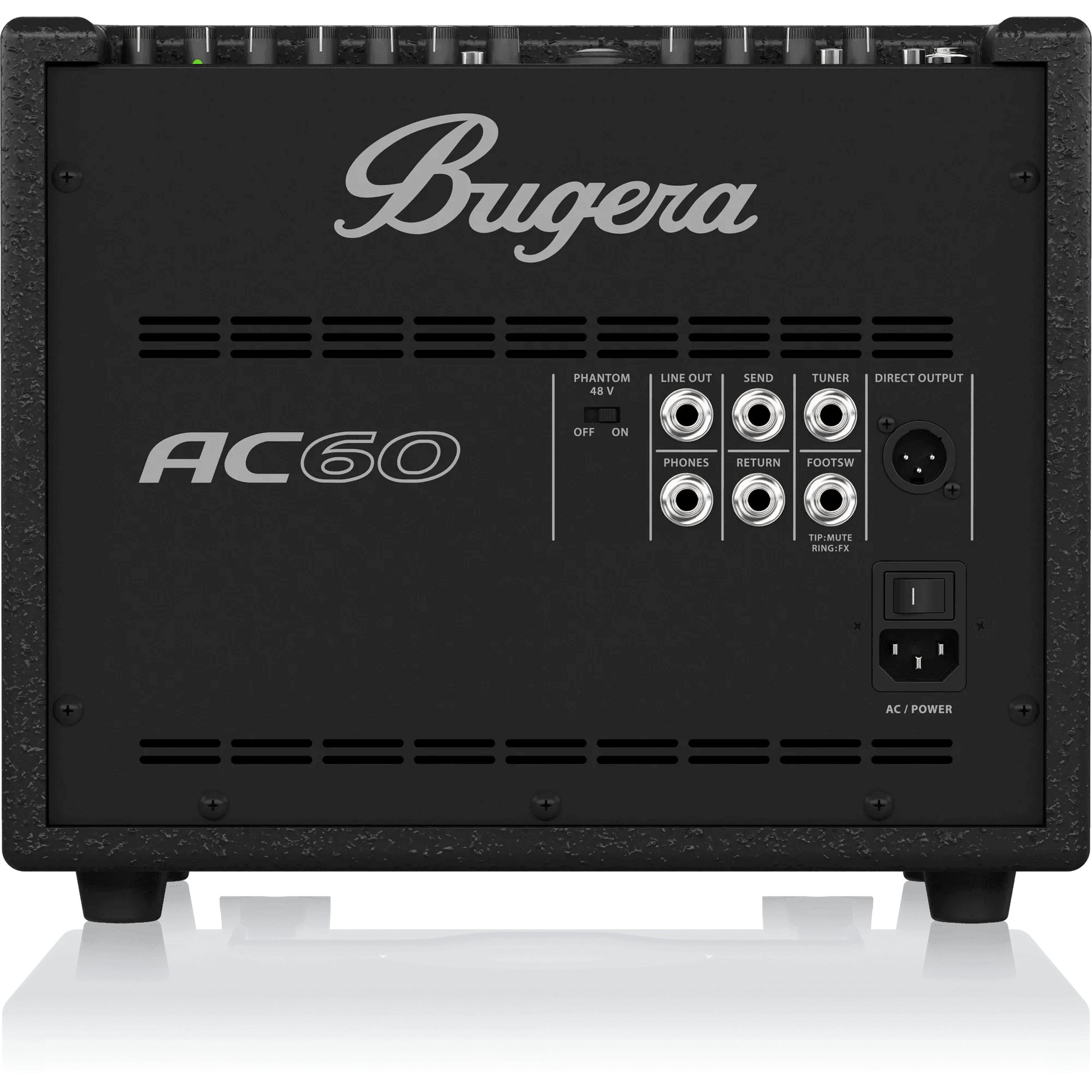 Bugera AC60 Portable 60W, 2-Channel Acoustic Instrument Amplifier