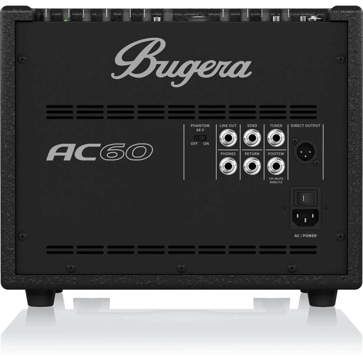 Bugera AC60 Portable 60W, 2-Channel Acoustic Instrument Amplifier