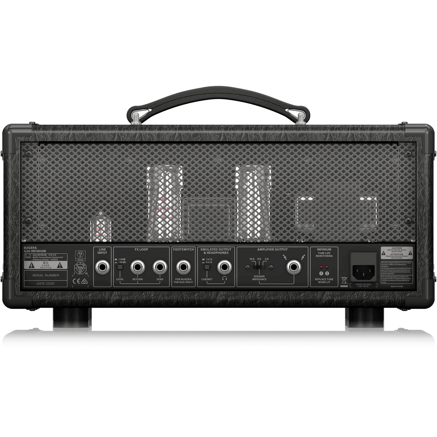 Bugera G20 INFINIUM 20W Class-A Tube Amplifier Head