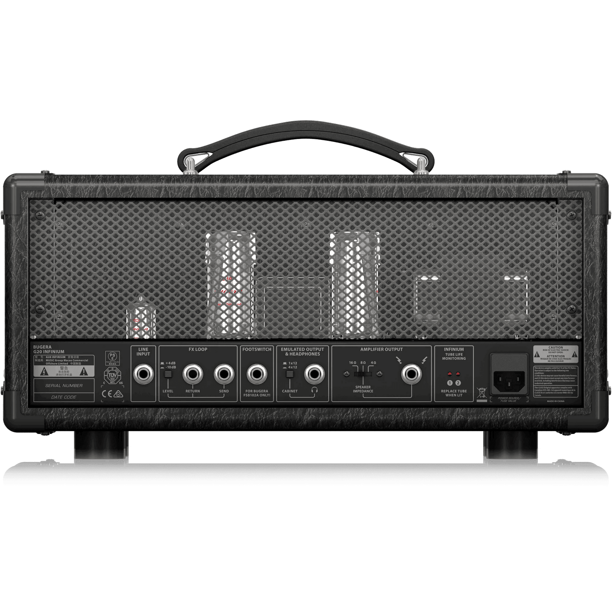 Bugera G20 INFINIUM 20W Class-A Tube Amplifier Head