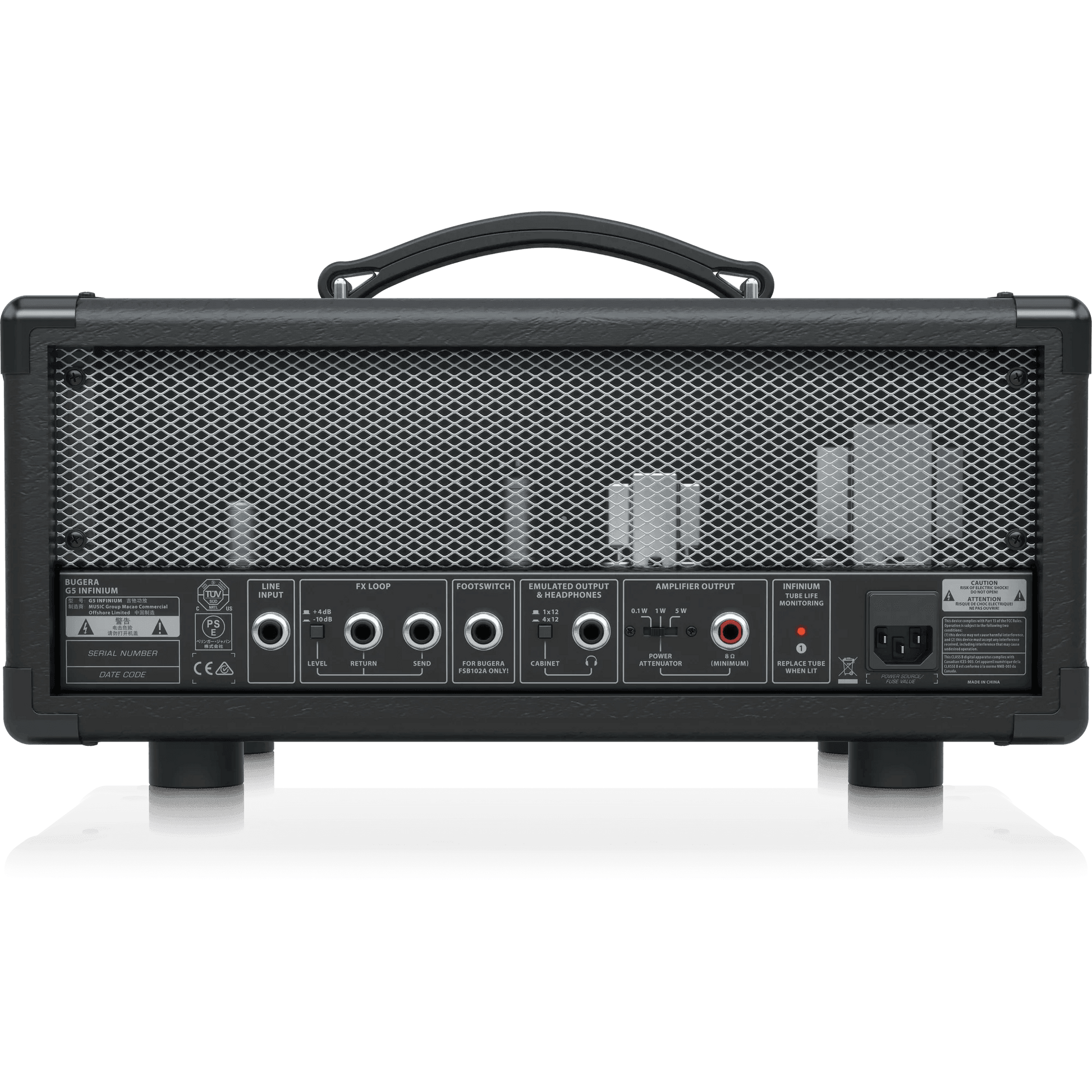 Bugera G5 INFINIUM 5W Class-A Tube Amplifier Head