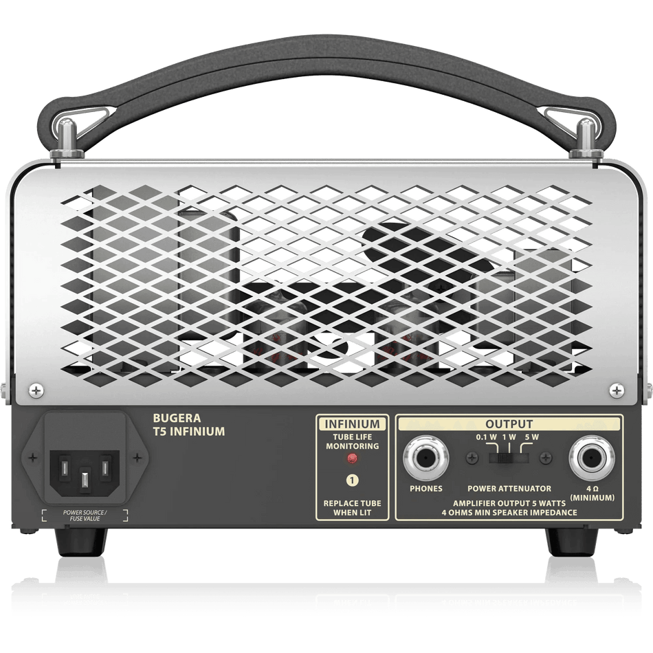 Bugera T5 INFINIUM 5W Cage-Style Tube Amplifier Head