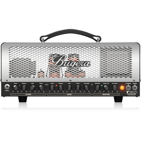 Bugera T50 INFINIUM 50W Cage-Style 2-Channel Tube Amplifier Head