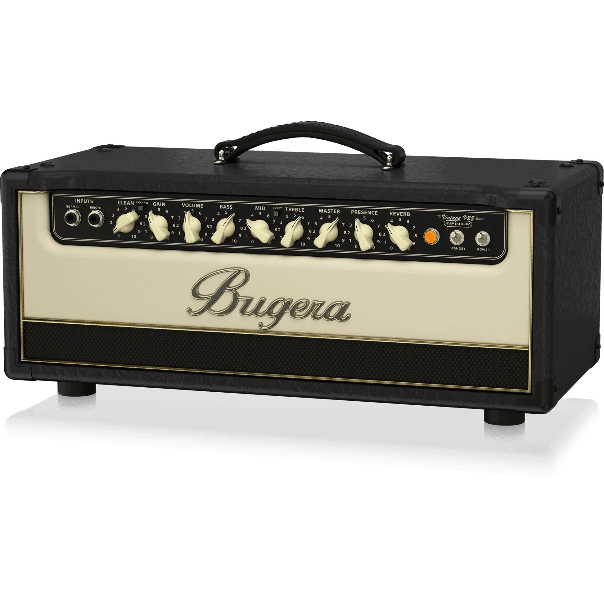 Bugera V22HD INFINIUM 22W Vintage 2-Channel Tube Amplifier Head