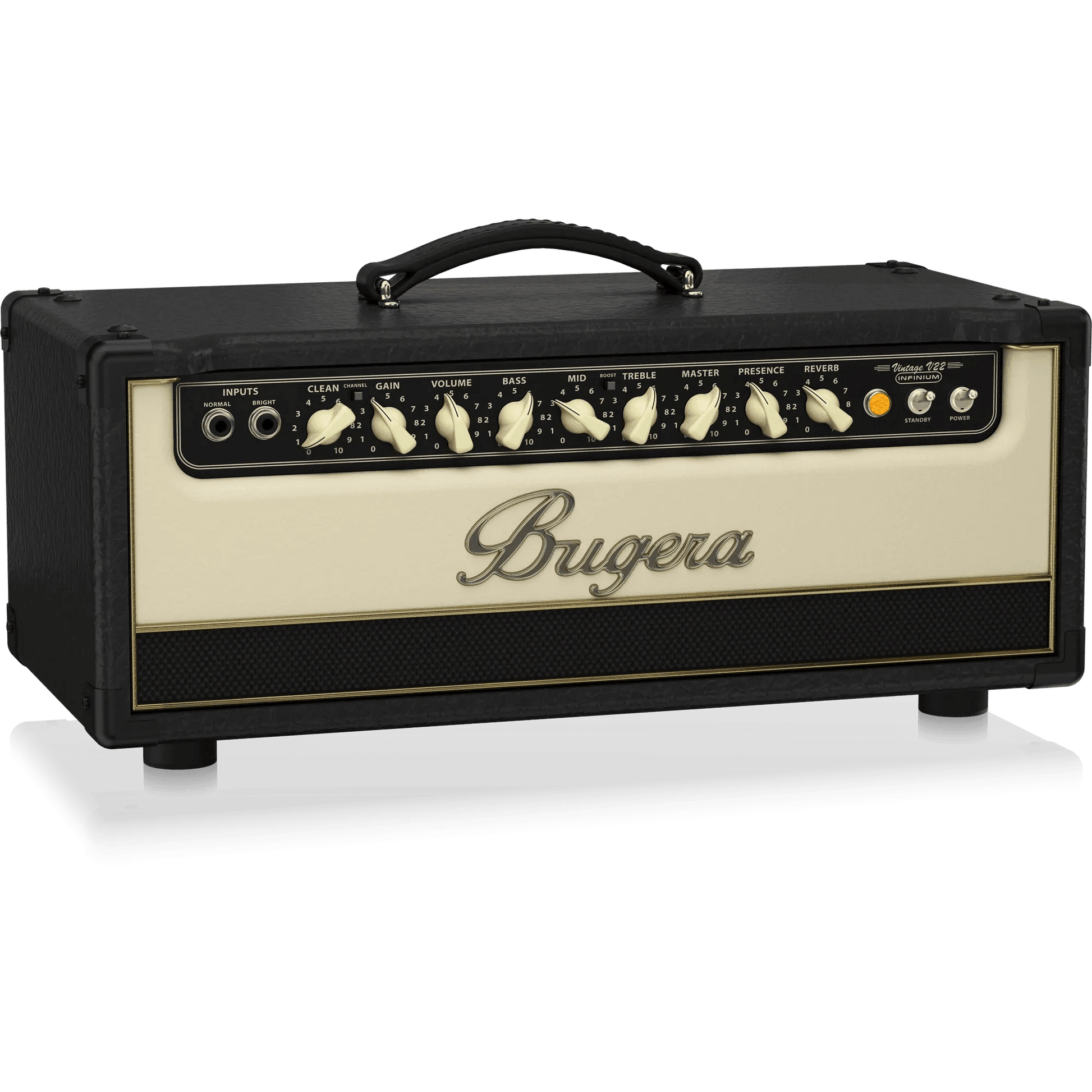 Bugera V22HD INFINIUM 22W Vintage 2-Channel Tube Amplifier Head