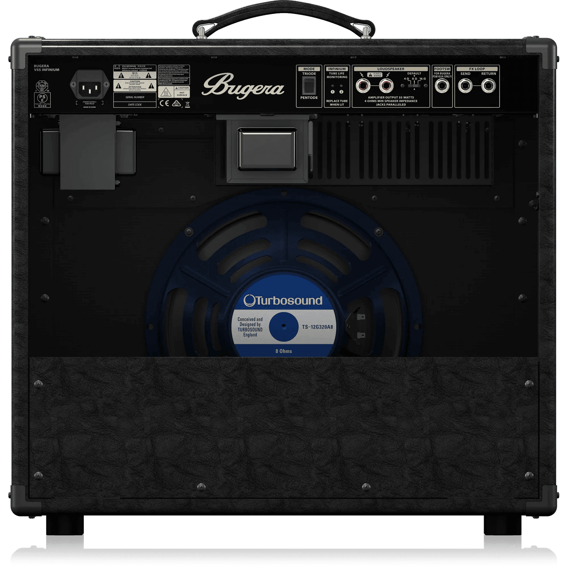 Bugera V55 INFINIUM 55W Vintage 2-Channel Tube Combo