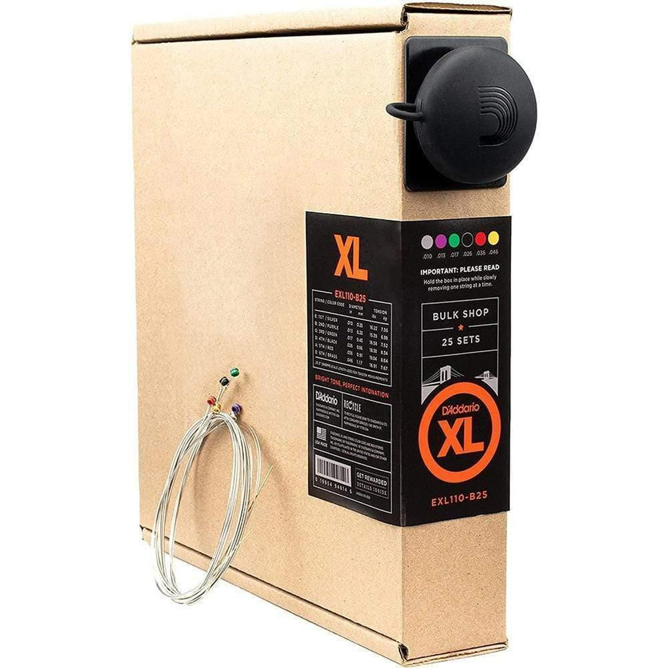 D'Addario EXL110-B25 Nickel Wound Electric Strings