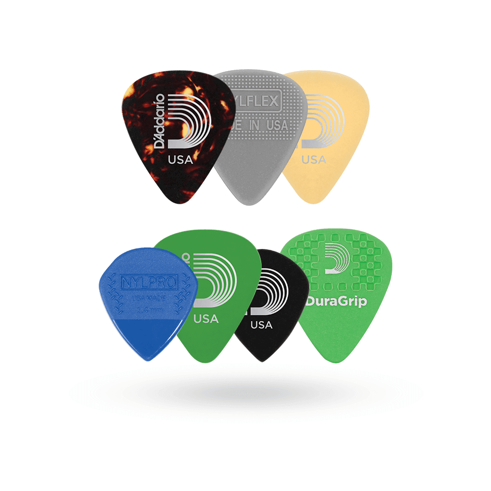 D'Addario 1XVP4-5 Medium Pick Variety Pack