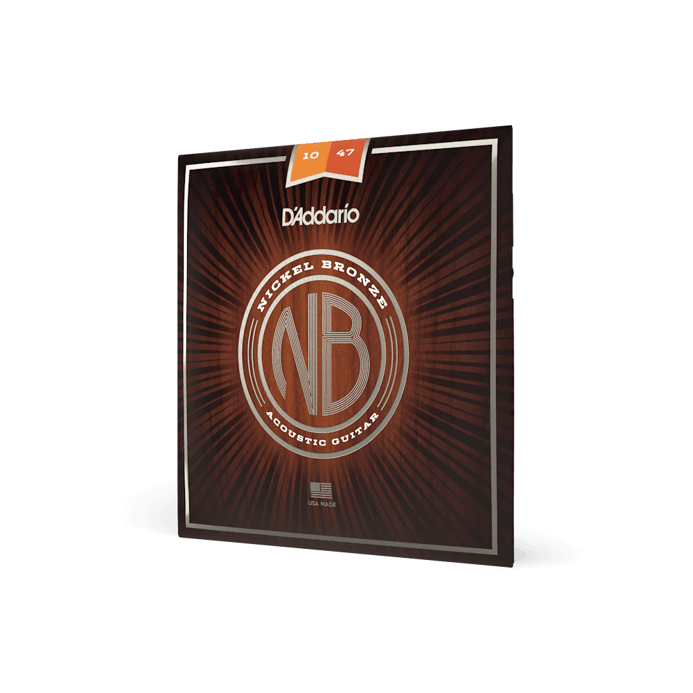 D'Addario NB1047 Extra Light Acoustic Guitar Strings .010-.047