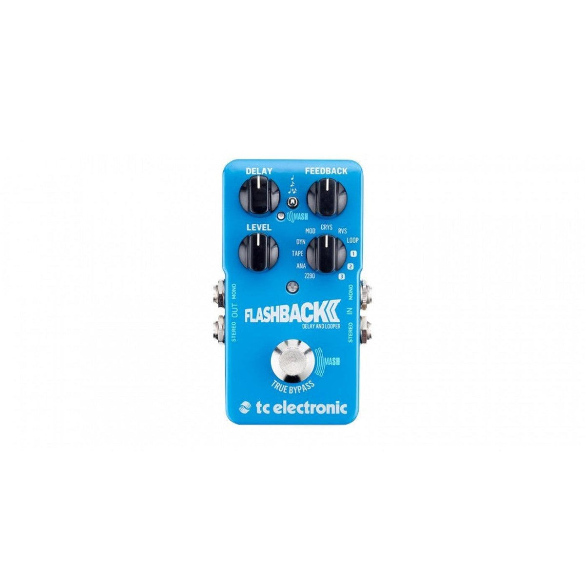TC Electronic Flashback 2 Delay and Looper - Compact Delay With Tons Of Features And MASH Pedal