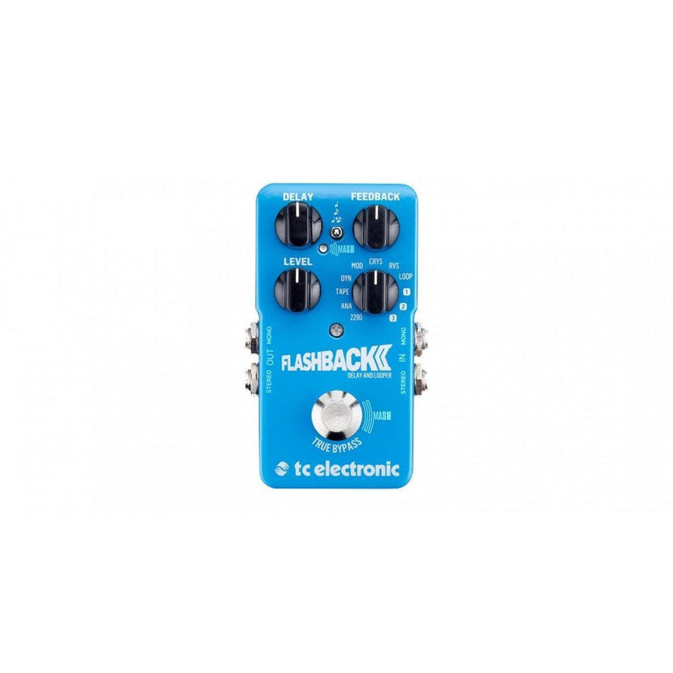 TC Electronic Flashback 2 Delay and Looper - Compact Delay With Tons Of Features And MASH Pedal