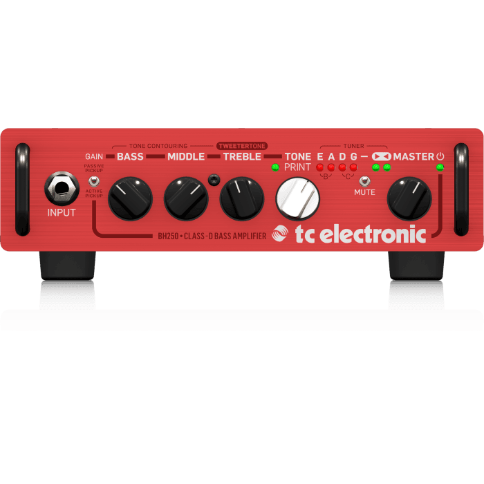 TC Electronic BH250 250-watt Compact Bass Head