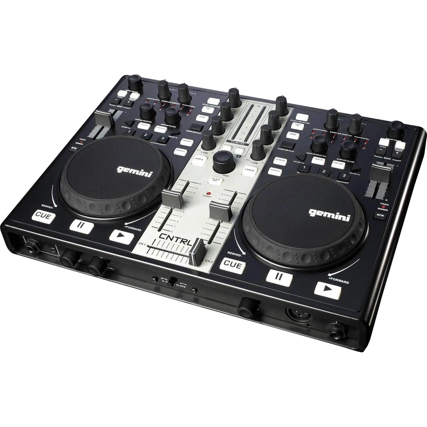 Gemini CNTRL7 USB MIDI DJ Controller with Soundcard (Discontinued)