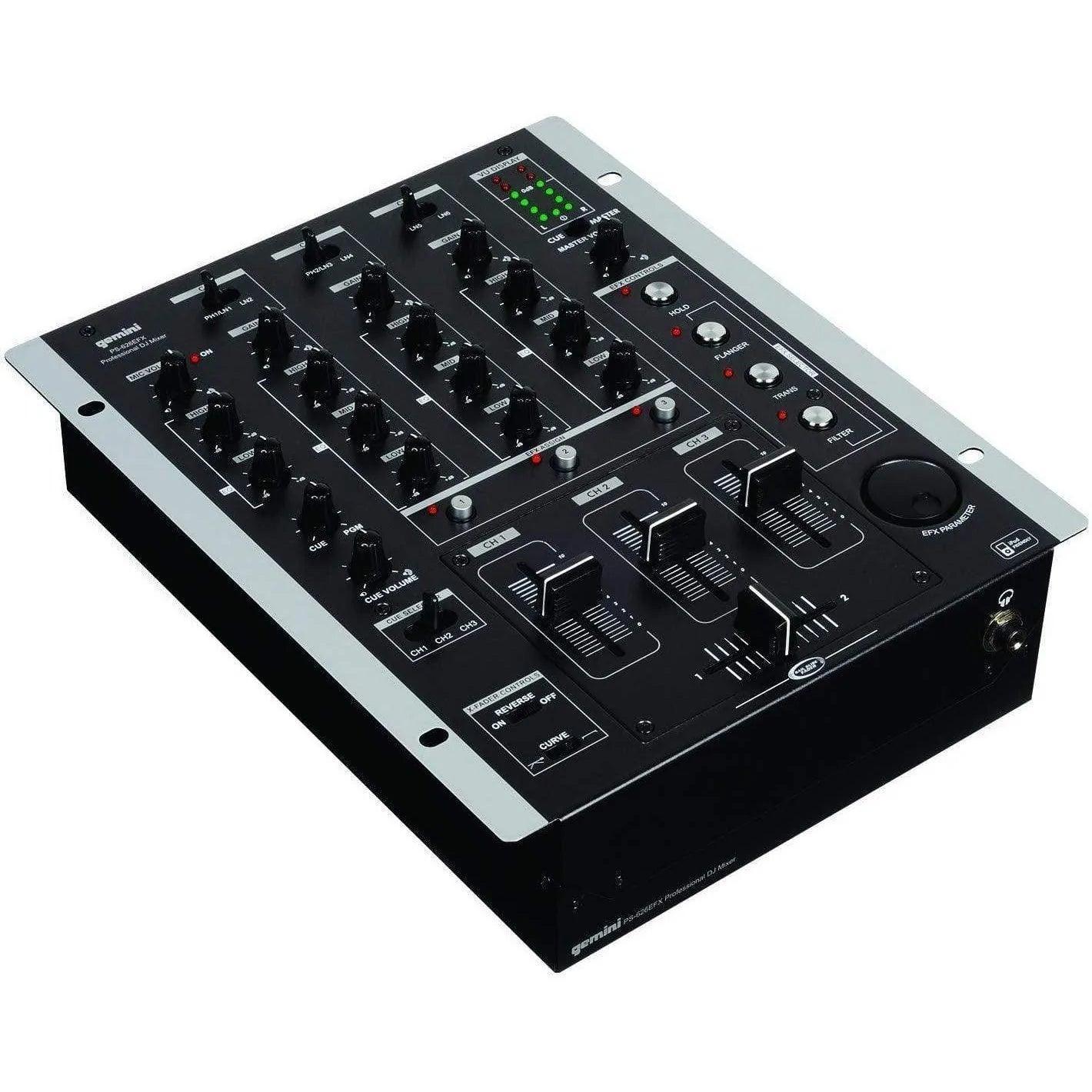 Gemini DJ PS-626EFX DJ Mixer