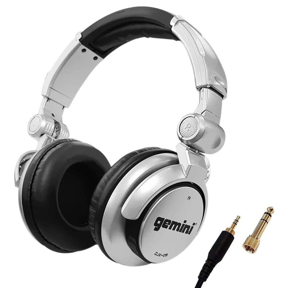 Gemini DJX-05 Professional DJ Headphones (Discontinued)