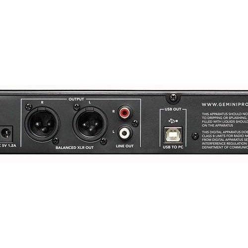 Gemini DRP-1 Rackmount Digital Audio Recorder